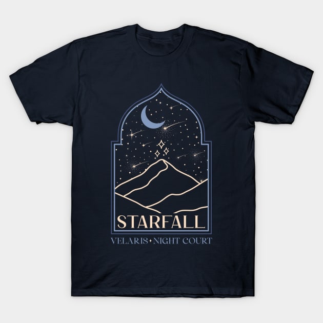 Starfall T-Shirt by CrimsonHaze